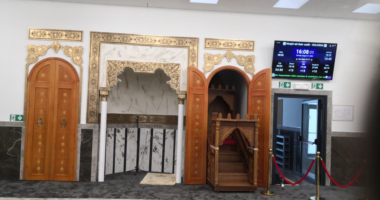 Il mihrab e il minbar